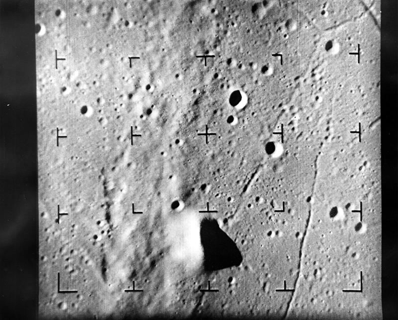 Photo of the moon taken by Ranger IX | Harry S. Truman