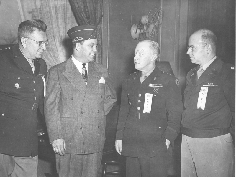 American Legion National Commander Paul H. Griffith with Military ...