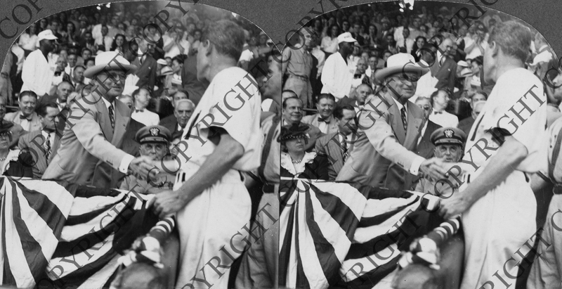 Truman At Baseball Game Harry S Truman 9212