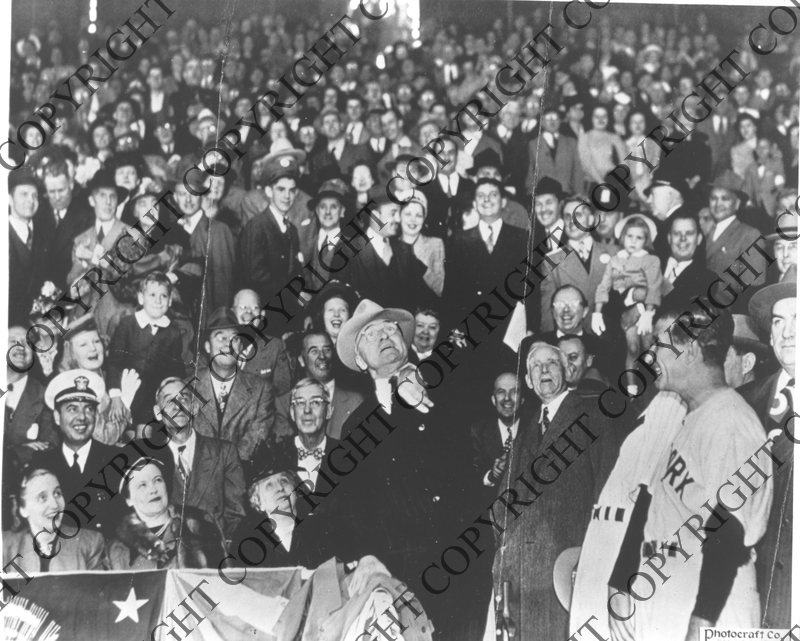 President Truman Throws First Ball At Griffith Stadium | Harry S. Truman