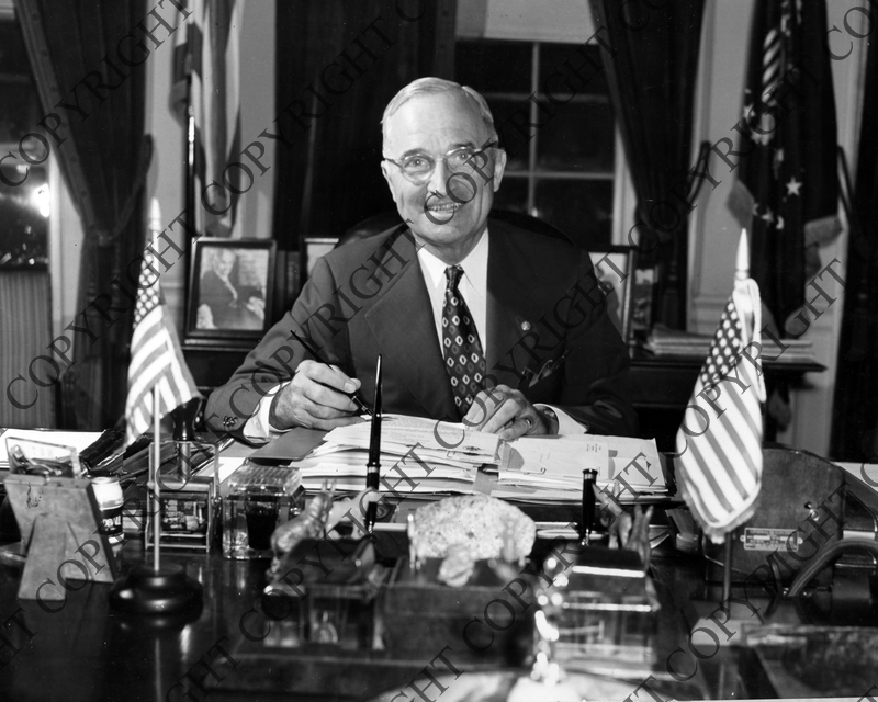 harry truman desk