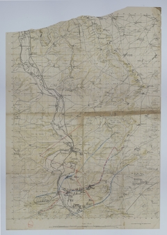 Map of 35th Division Observation Posts and Positions Around St. Mihiel