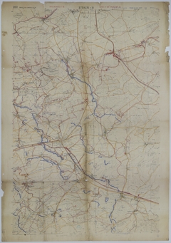 Map of Enemy and/or Allied Positions on August 26, 1918