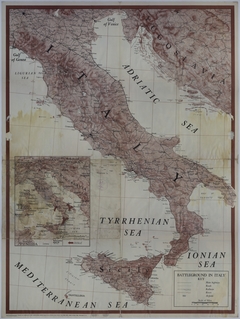 Map of the Italian Front
