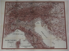 Map of Northern Italy