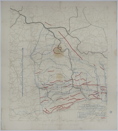 Map of Allied Divisional Movement During the Meuse-Argonne Offensive