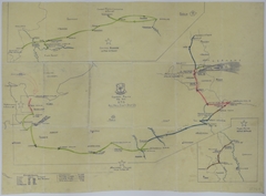 Map of the 134th Infantry