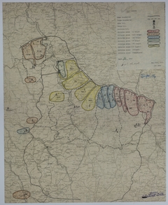 Map of Divisional Positions on September 16, 1918