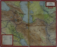 Map of Soviet Occupation in Iran